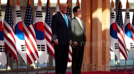 UNCAPTIONED: Trump Honored with South Korea's Highest Award During Asia Visit