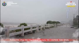 Jamaica: Hurricane Melissa hits Jamaica with winds estimated at 185 mph (3)