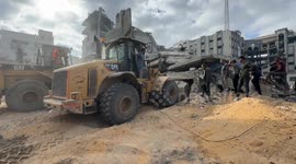 Israeli airstrikes hit Gaza city’s Tel al-Hawa neighborhood