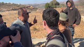 Illegal Israeli settlers attack Palestinian olive harvesters in West Bank