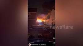 Family 'lose everything' after firework sparks devastating house blaze