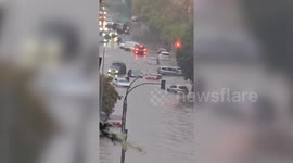 Spain: Heavy rain causes flooding in Spain's Andalusia region