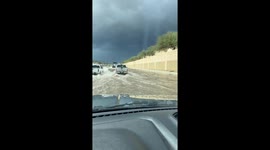 Tempe Highway Flooded After Microburst