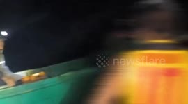 Philippine Navy forcibly tow Chinese boat 'cyanide fishing' in disputed waters