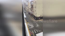 Sevilla Flooded By Record-Breaking Storm As Streets Become Raging Rivers