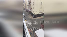 Spain: Sevilla Streets Turn Into Raging Rivers As DANA Floods City