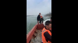 Wait! The Man Fell into the Water!