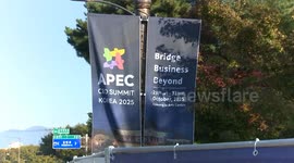 South Korea: APEC CEO Summit sets up booths to showcase latest sci-tech achievements