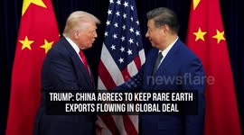 Trump: China Agrees to Keep Rare Earth Exports Flowing in Global Deal