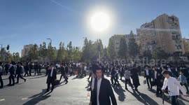 Israel: Thousands of ultra-Orthodox Jews protest in West Jerusalem against military draft