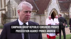 Campaign Group Republic Considers Private Prosecution Against Prince Andrew