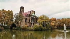 Historic Stuttgart landmarks captured in stunning hyperlapse footage
