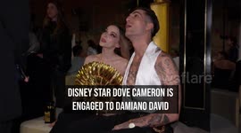 IN CASE YOU MISSED IT: Dove Cameron engaged to Måneskin frontman Damiano David
