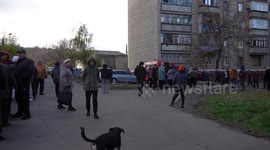 Russian missile strike hits Ukraine’s Kramatorsk