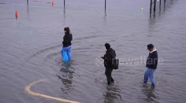 Severe flooding hits Palisades Medical Center in New Jersey