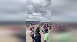 Young Tanzanians Fill Dusty Streets In Fiery Freedom Protest