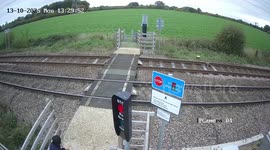 UK: Teen Inches Away From Death At Norfolk Level Crossing