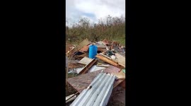 Hurricane Melissa causes extensive damage in Cambridge, St. James, Jamaica