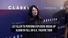 Lily Allen to perform explosive break-up album in full on U.K. theatre tour