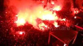 Bosnian Fans Celebrate Bosnia's First World Cup | HD