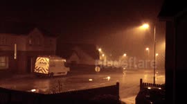 Heavy Overnight Rainfall (Autumn Weather)