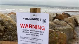 Beach Pollution in Longrock, Cornwall