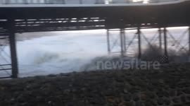 Brighton Storm Oct 28th 6:45am near Palace Pier