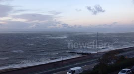 westcliff on sea storm