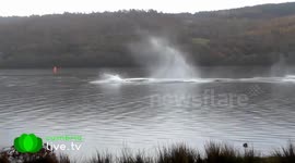 Spectacular Powerboat Flip