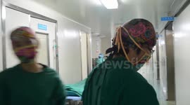 Doctors Brighten Up Hunan Hospital with Colourful Hats