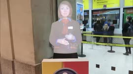 Virtual Assiatnat In Waterloo Station