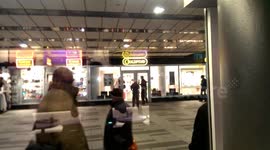 Armed robber apprehended after being blocked inside shop