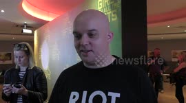 Director Colm McCarthy speaks to BANG Showbiz at the special screening of The Girl with All the Gifts at VUE Cinema in London Leicester Square