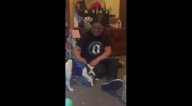 Girl, 10, gets surprised with puppy for her birthday
