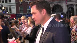 Tate Taylor interview with Bang Showbiz at World premiere of The Girl on the Train at Odeon Cinema, London, Leicester Square
