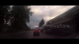 Chexbres Storm timelapse Lake Geneva Switzerland