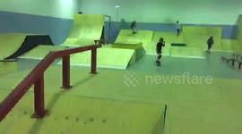 Hilarious Skateboard Fail