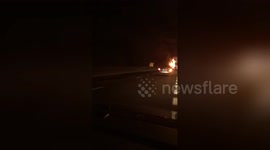 Newsflare Edit - #M40 #GerrardsCross #fire https://t.co/QCZ4yLJ9tx