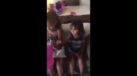 Baby announcement...Daughter breaks down in tears of joy!