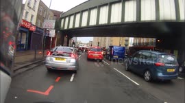 Calm Down Dear.  Road rage in London.