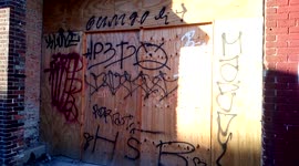 Graffiti in Point Breeze, Philadelphia, PA, USA