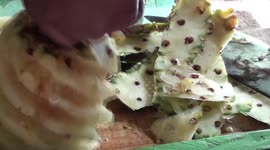 how to peel and spiral cut a  pine apple