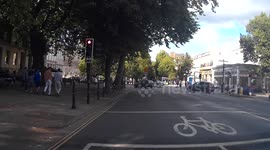 Dash cam UK: Driver ignores red light in Cheltenham