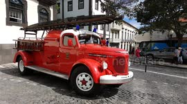 Classic Reo Boyer fire truck