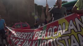 national demonstration in Rome on 24 September in support of the kurdish