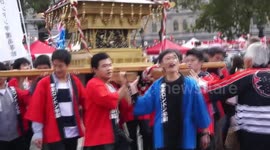 Londoners experience Japanese culture during Japan Matsuri festival