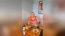 British man eats wife's placenta with English breakfast