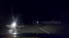 Aggressive driver with a spotlight