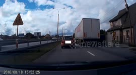 Road rage Poland