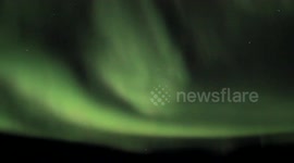 Iceland Northern Lights tuesday after midnight